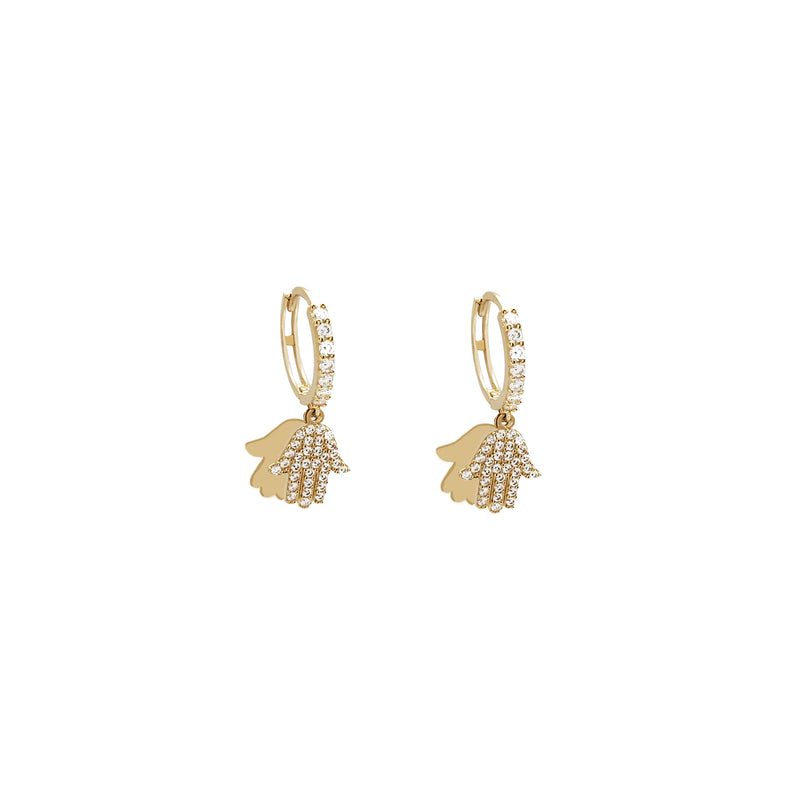 235-GER14539 - 22K Gold Drop Earrings For Women | Gold drop earrings,  Women's earrings, 22k gold earrings